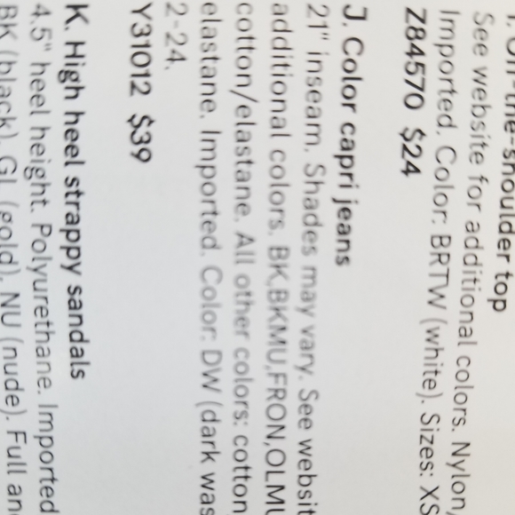 VENUS Capri Jeans (2) - Picture 3 of 4